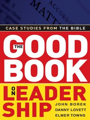 cover image of The Good Book on Leadership